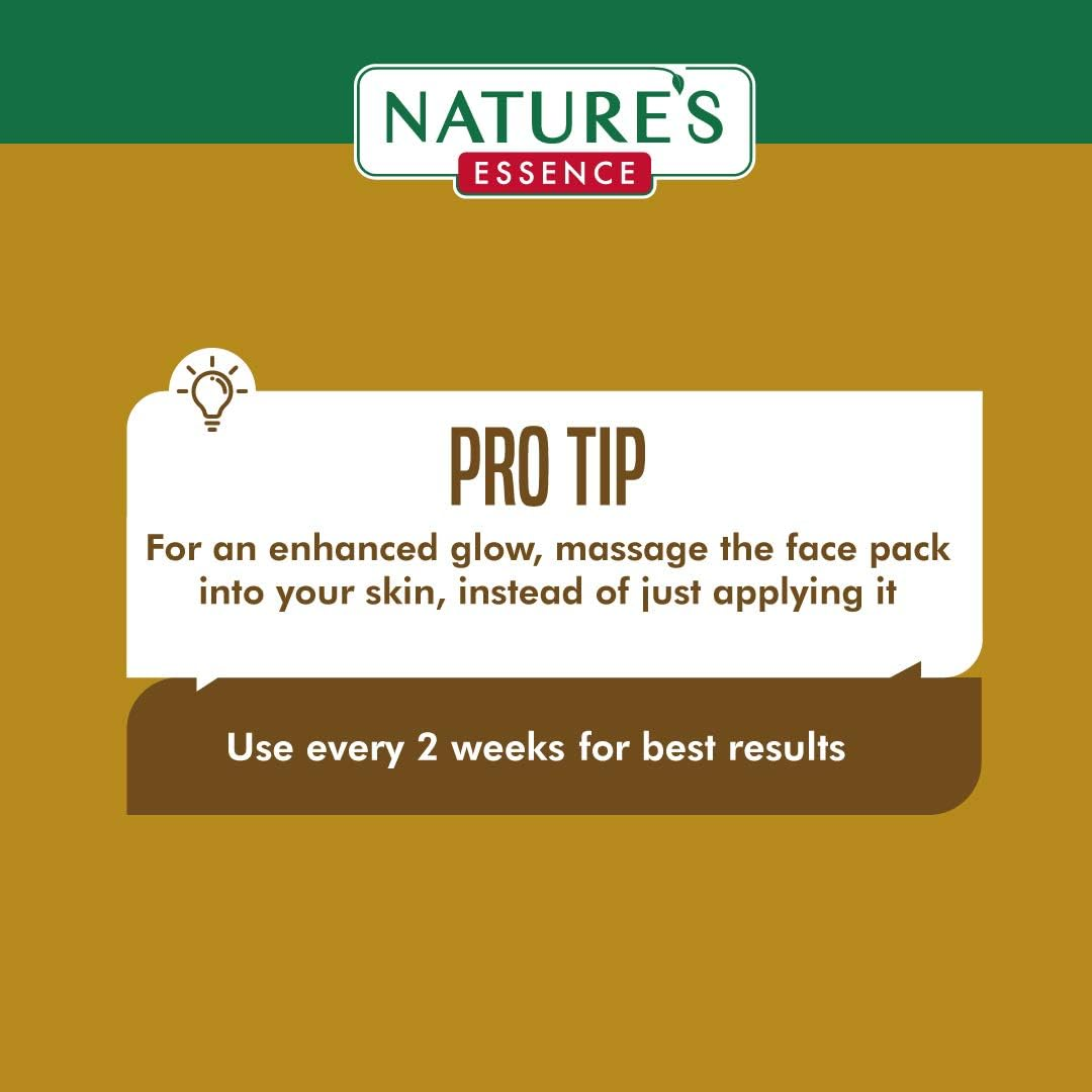Nature'S Essence Glowing Gold Facial Kit (60Grams+15Ml) image number 2
