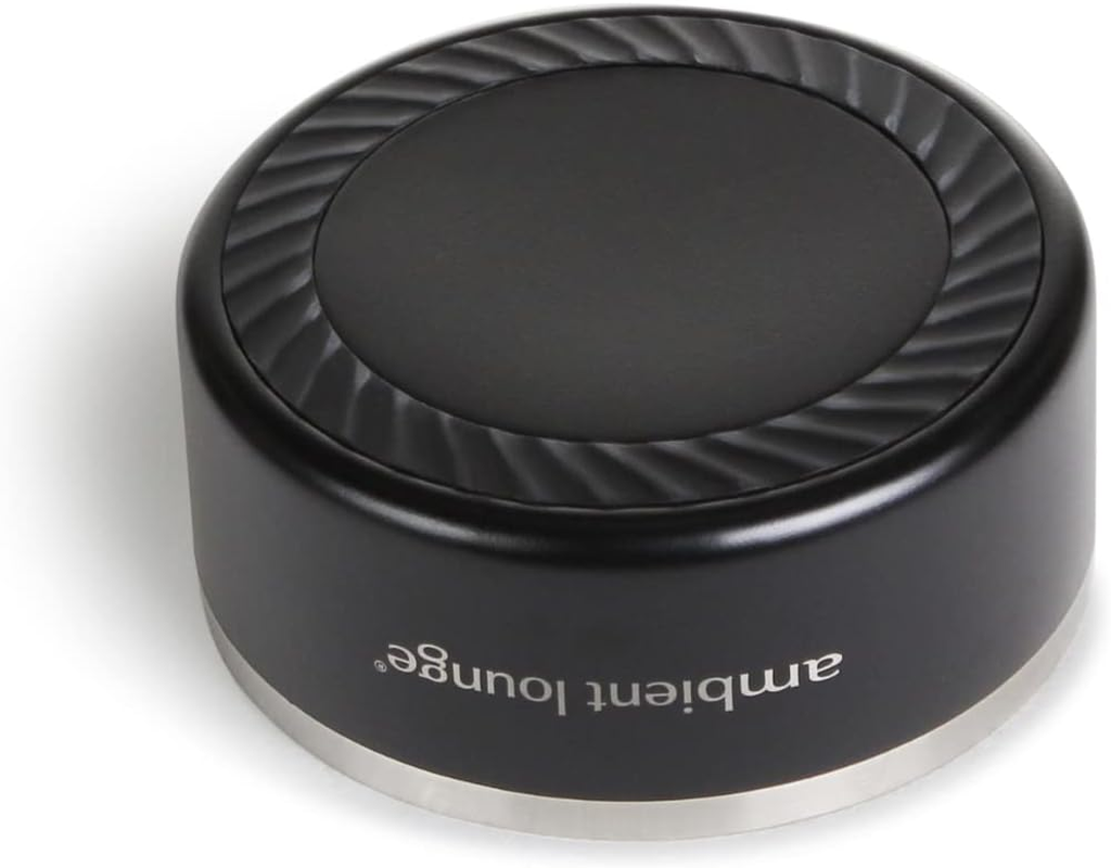 Ambient Lounge 1L Stainless Steel Dog Bowl - Rust-Resistant, Dishwasher Safe, Non-Slip Base (Black) image number 1