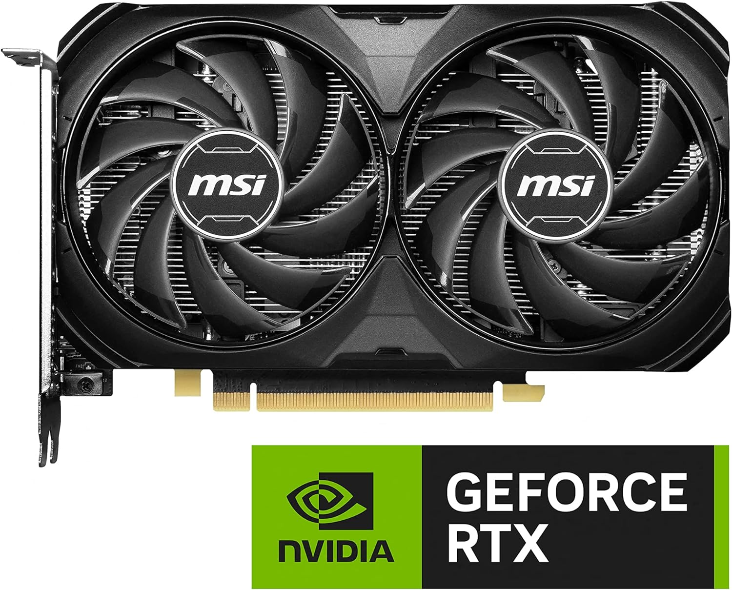 MSI RTX 4060 Ti 8GB VENTUS 2X OC Graphics Card image number 2