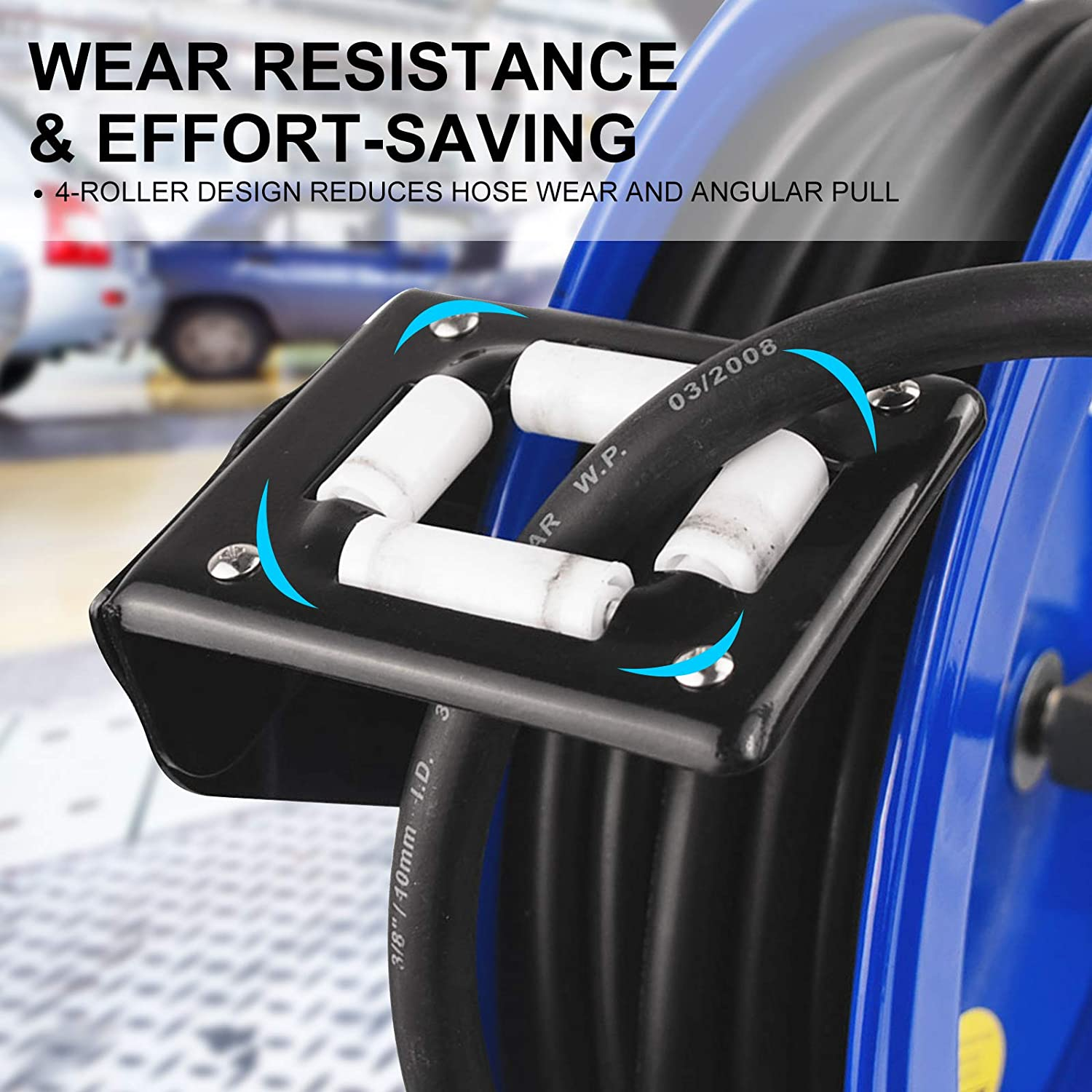 Dynamic Power Air Hose Reel 15M image number 5