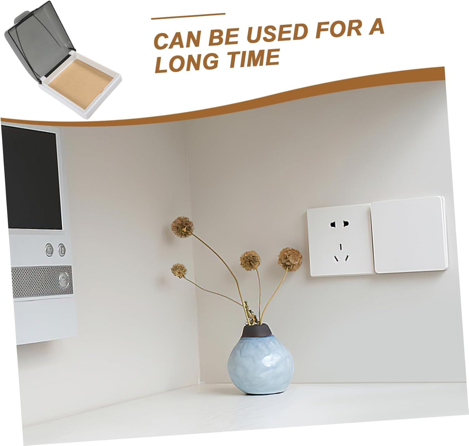 DOITOOL Socket Plug Cover Electrical Outlet Protection Box Slip Suitable for Home Office image number 1