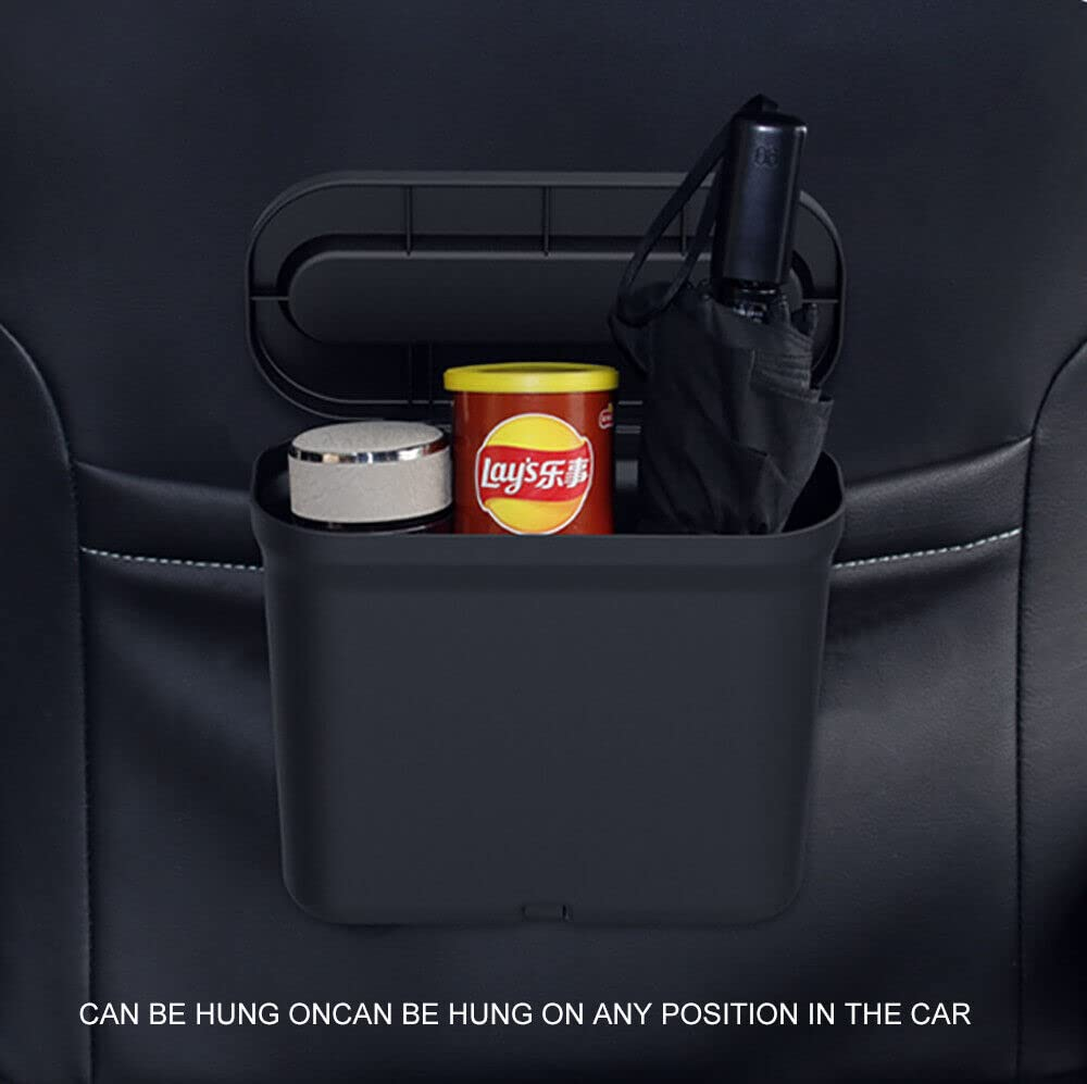 JR Joyreap 2 In1 Car Rubbish Bin Holder Trash Can Waste Dust Case Vehicle Garbage Storage image number 1