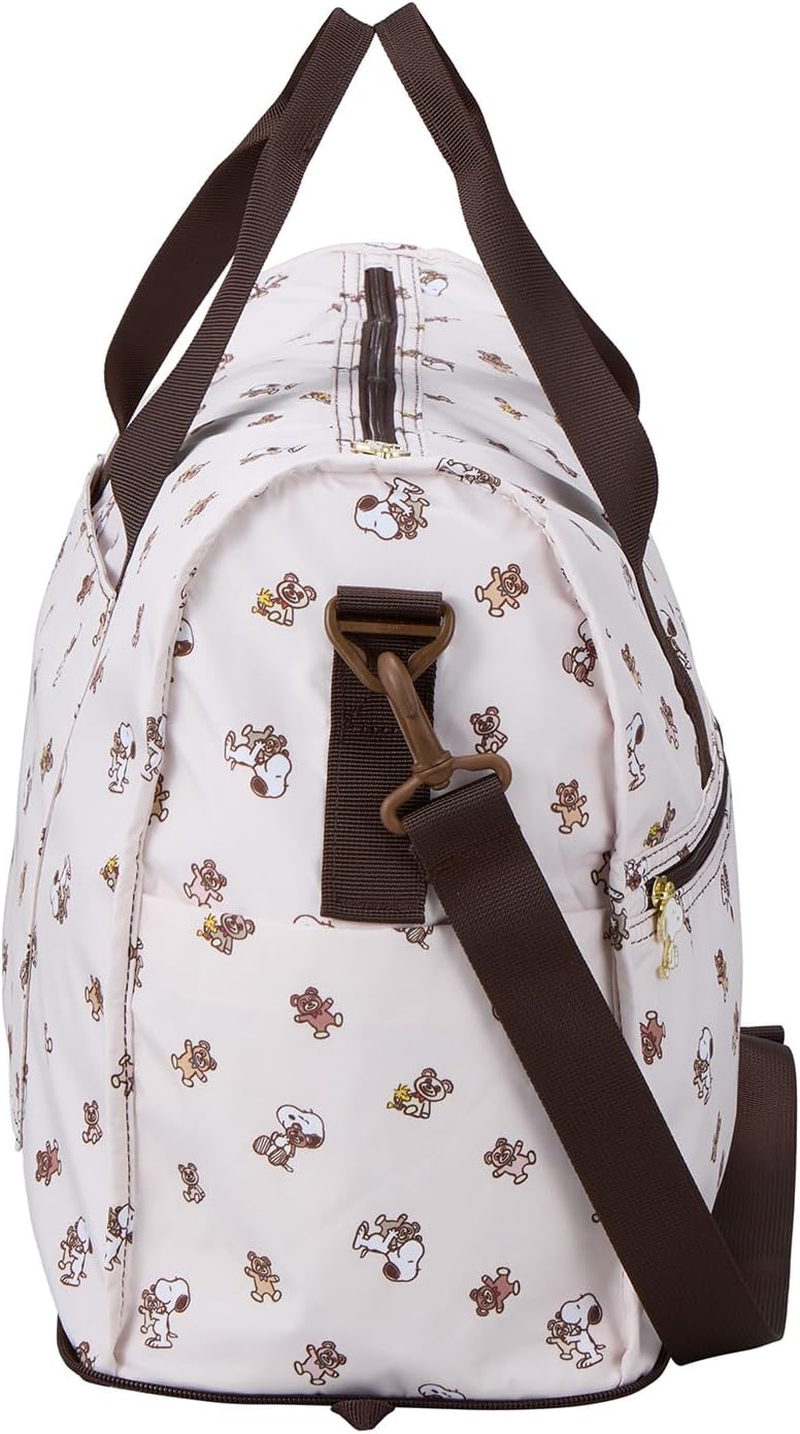 Shifle Peanuts Snoopy Folding Boston Bag, Medium, Medium Size, Can Be Carry-On in Suitcase image number 3