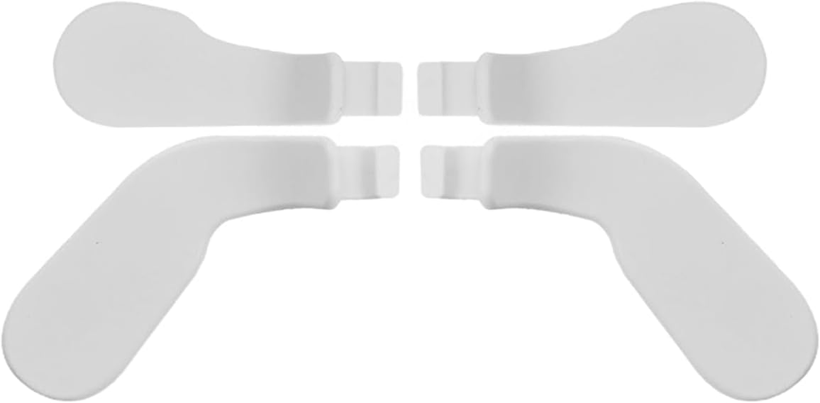 4 Pcs Elite 2 Core Controller Paddles for Xbox One Elite Series 2, Elite Control Paddles for Xbox One Elite, Elite Controller Metal Paddles for Xbox One Elite Series 2 (Silver) image number 3