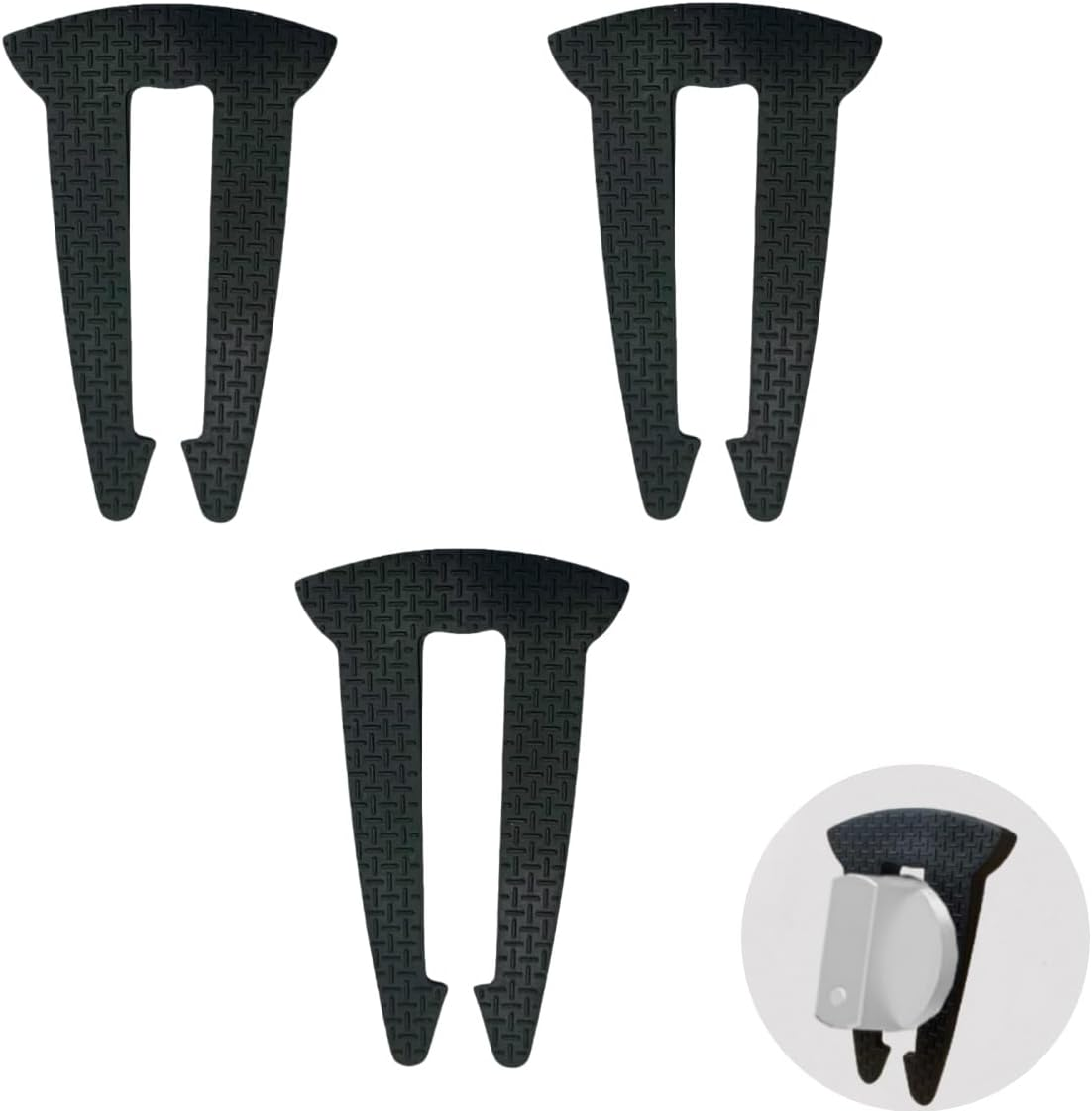 Safety Gas Stove Knob Lock, Protection for Kids and Pets, Preventing Accidental Opening of the Gas Stove Lock, Durable Design Knob Safety Cover, Black 3 Pieces