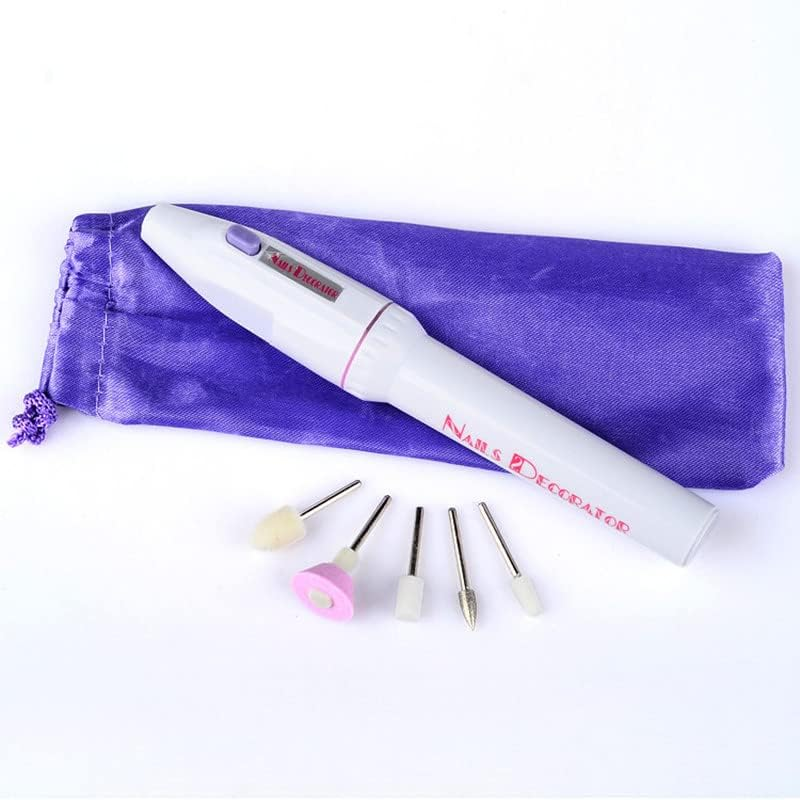 Ziyan Manicure Professional Electric Nail Cutter Nail File Set Pedicure with 5 Grinding Heads image number 2