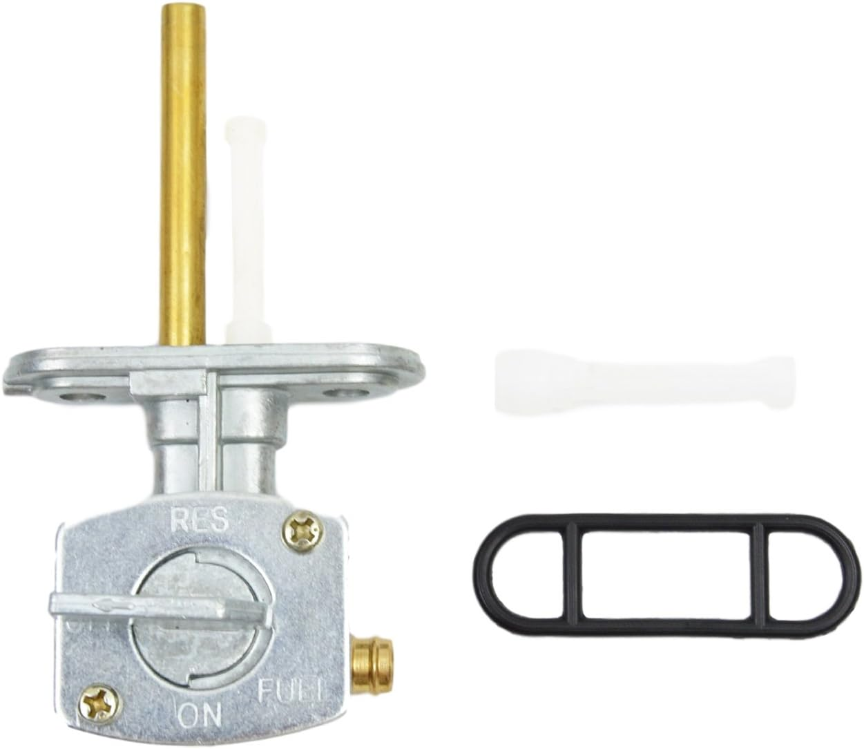 Highfine Replacement Fuel Gas Petcock Valve Tank Switch Pump for Yamaha ATV & Motorcycles 1986-2016Kawasaki KLF 300 KLF300 Bayou ATV 1988-2005Suzuki ATV LTZ 400 Quadsport 2003-2008 image number 1