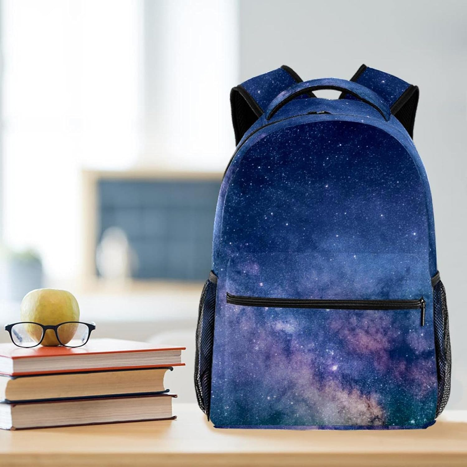 Mysterious Universe Backpack Students Shoulder Bags Travel Bag College School Tote Backpacks image number 1