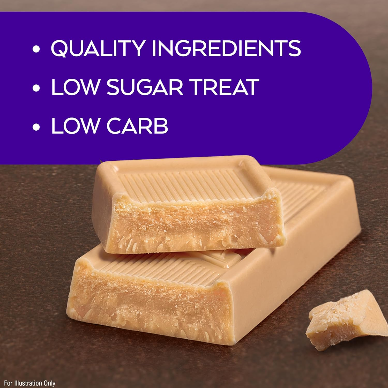 Atkins Endulge Caramelised White Chocolate Bars 5 X 30G image number 3