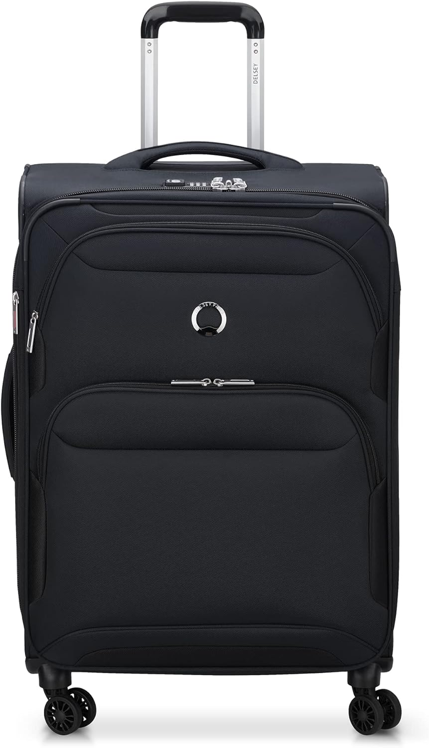 DELSEY Paris Sky Max 2.0 Softside Expandable Luggage with Spinner Wheels