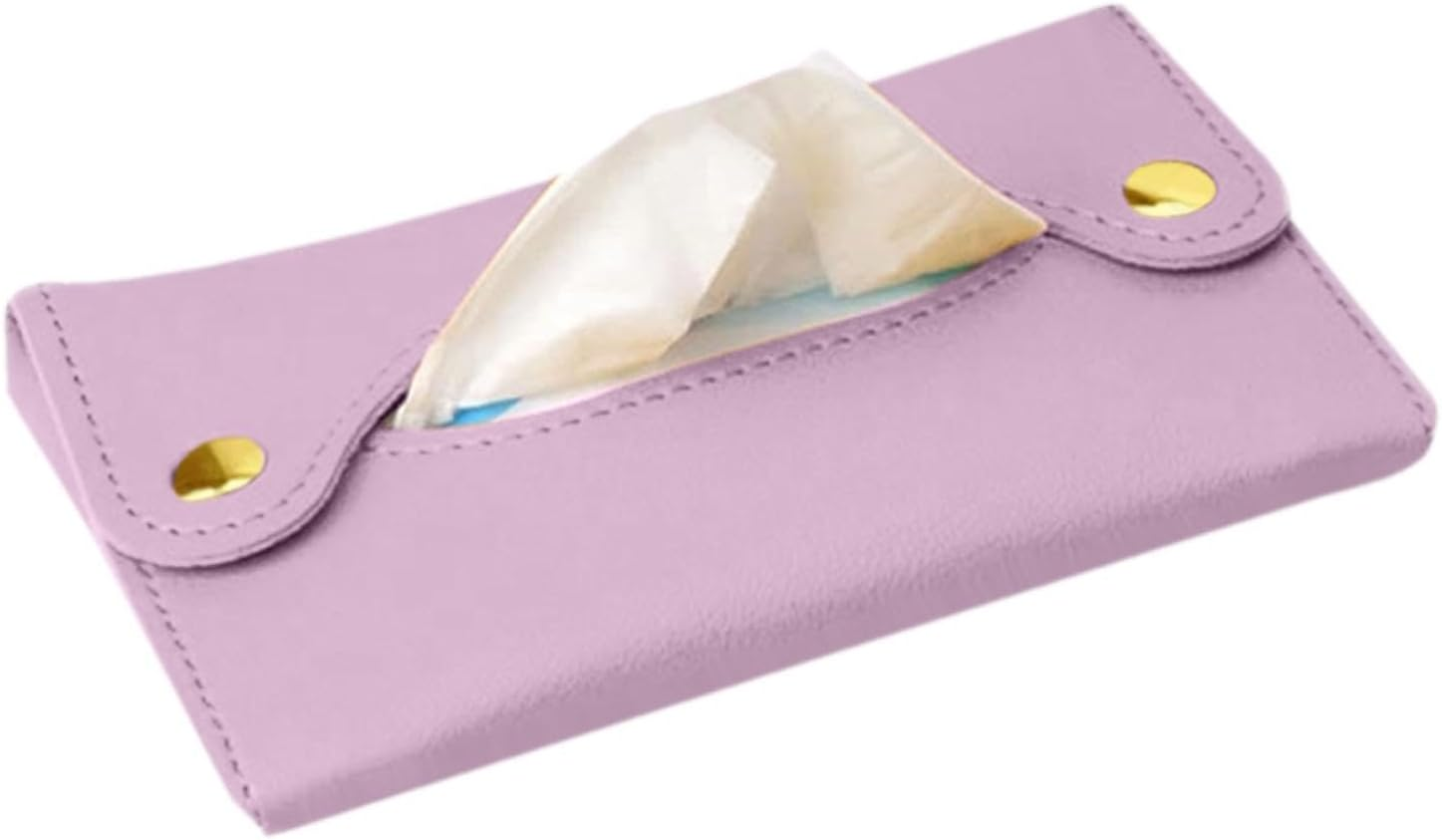 Travel Tissue Pocket Holder Bag - Pocket Tissue Holder | Travel Pouch Wipe | Pocket Paper Towel Cover | Napkin Bag Organizer| Paper Towel Pu Leather Case | Paper Box Bag | Wipe Storage Bag