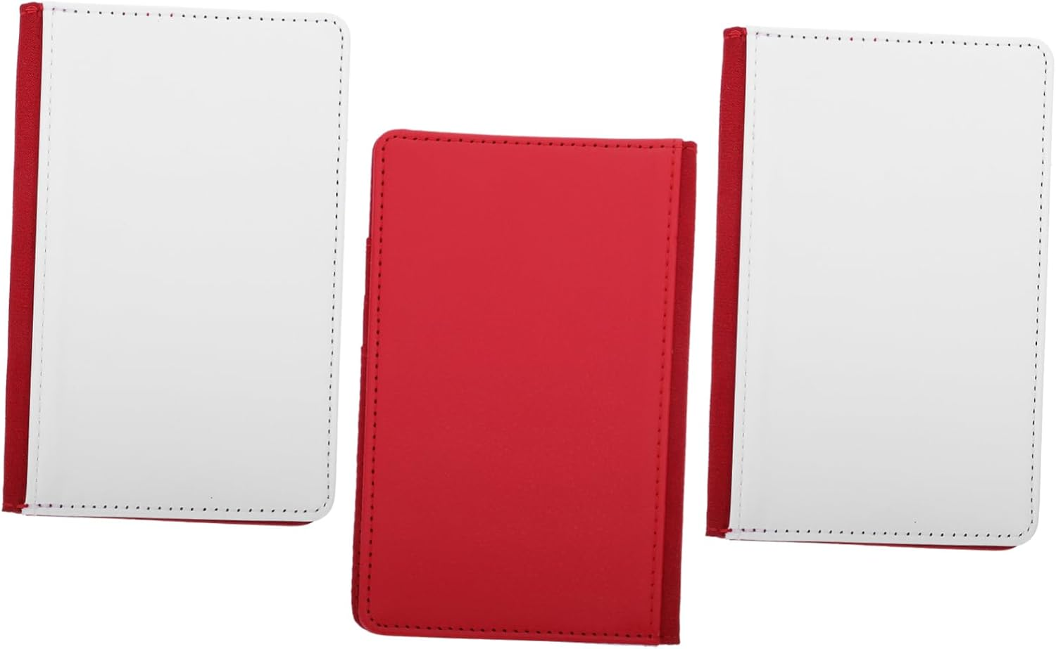 WATIIFUFU 3Pcs Multi-Purpose Travel Document Organizer Passport Wallet Holder for Family