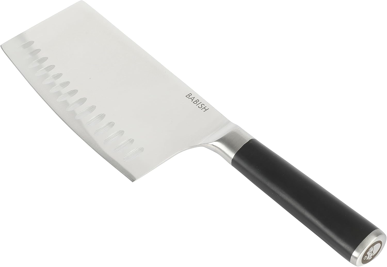 Babish High-Carbon 1.4116 German Steel 6.5 Inch Full Tang, Forged Cleaver Kitchen Knife