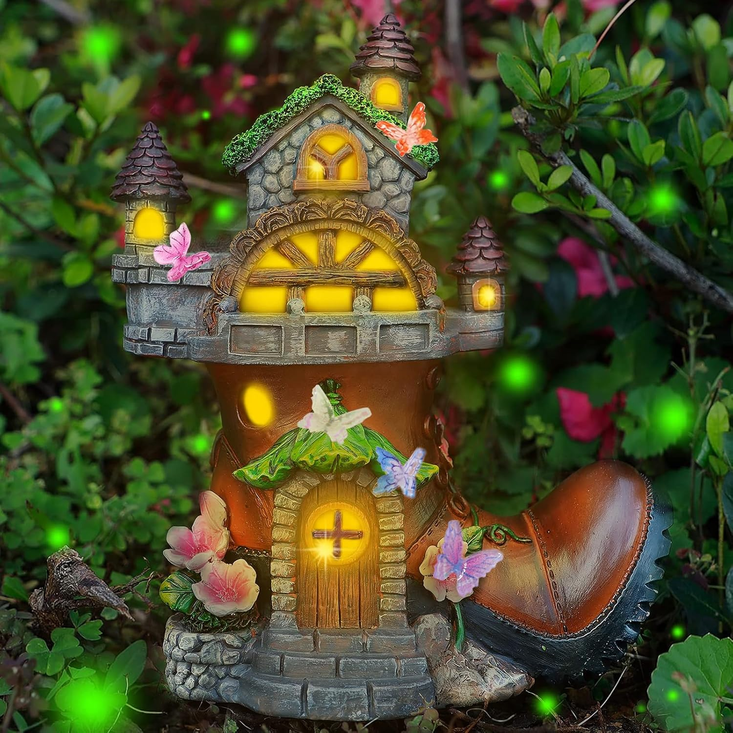 60Pcs Mini Resin Butterflies, Miniature Dollhouse Accessories Tiny Butterflies for Crafts, Mini Resin Animals Figurines for DIY Fairy Garden Dollhouse Micro Landscaping Decoration - 90Pcs Mini Butterflies image number 6