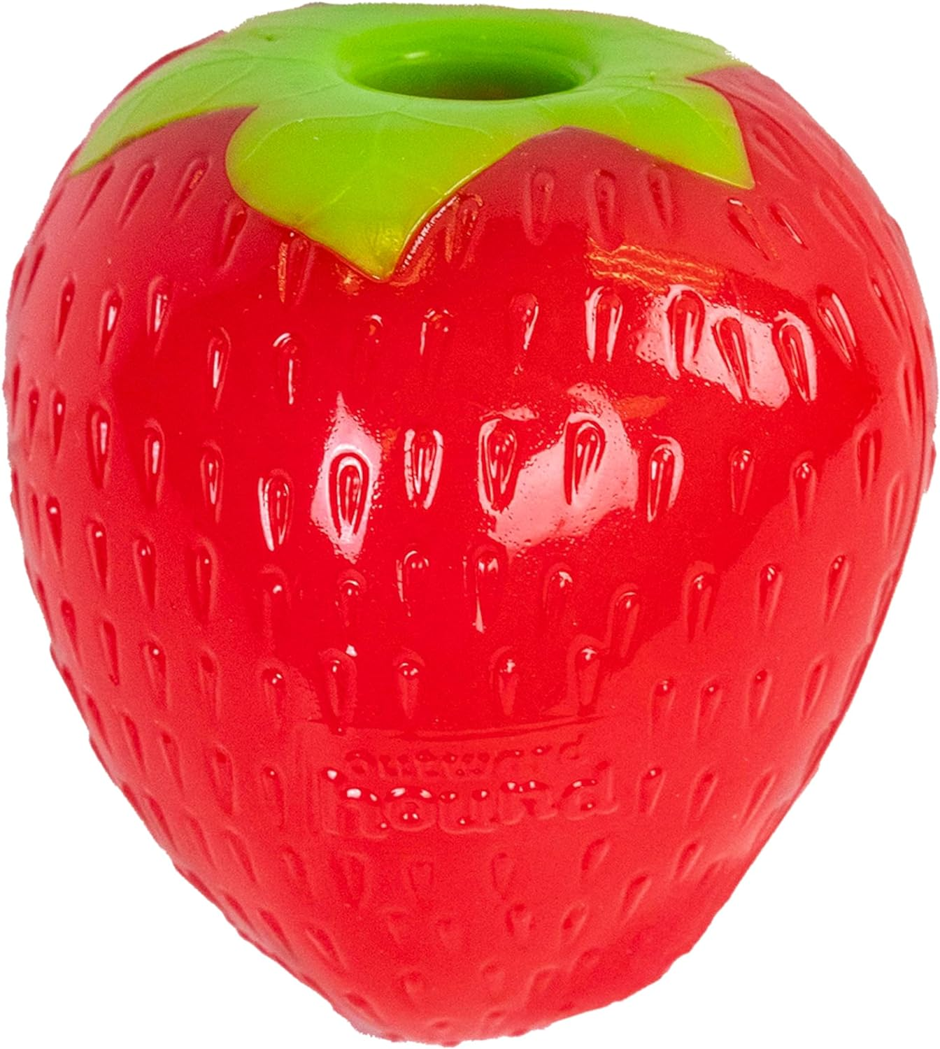 Planet Dog - Orbee-Tuff Strawberry - Foodies Chew Toy with Treat Spot for Retrieving and Training image number 2