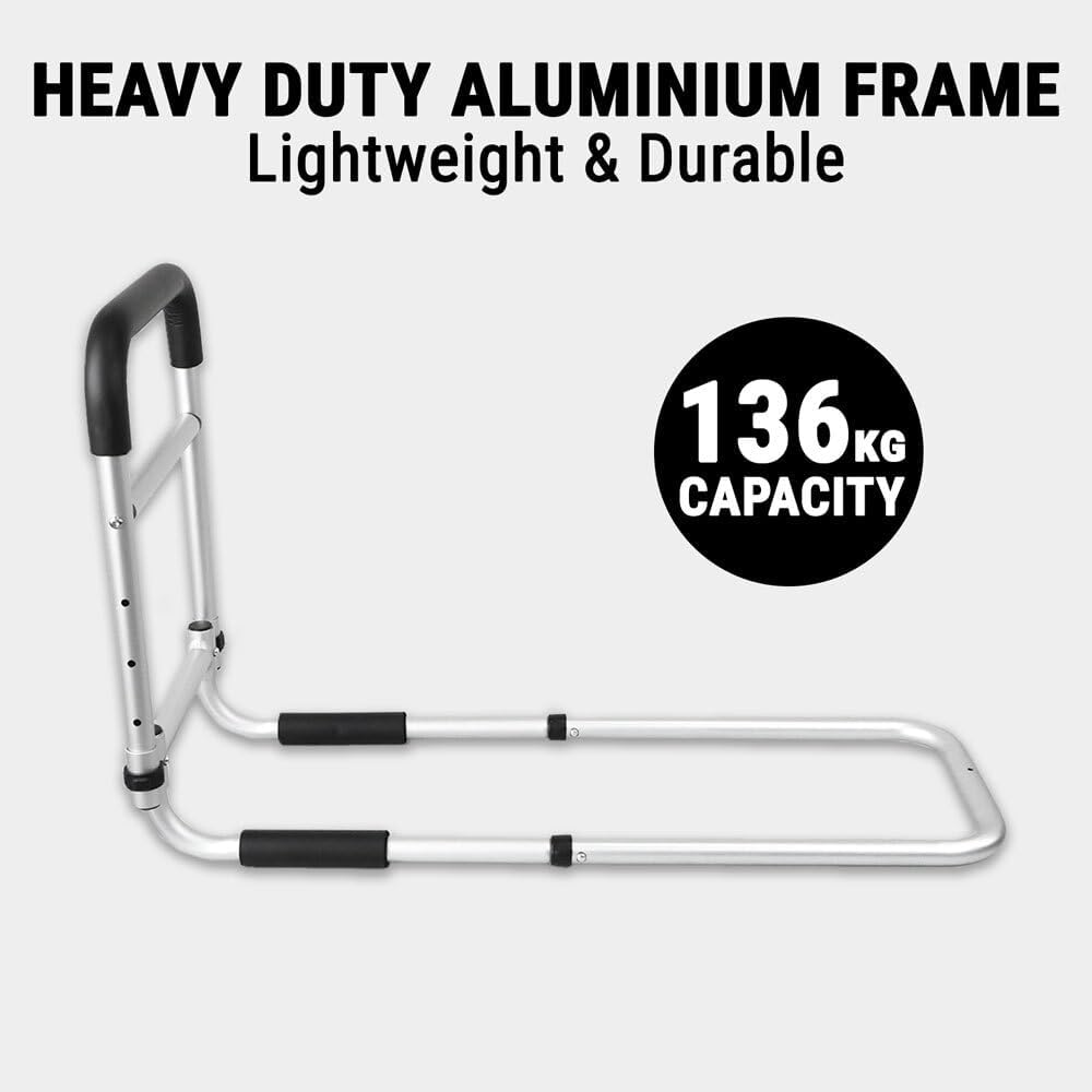 Bedside Safety Bed Rail Rack Elderly Mobility Aid Fall Prevention Support Bar