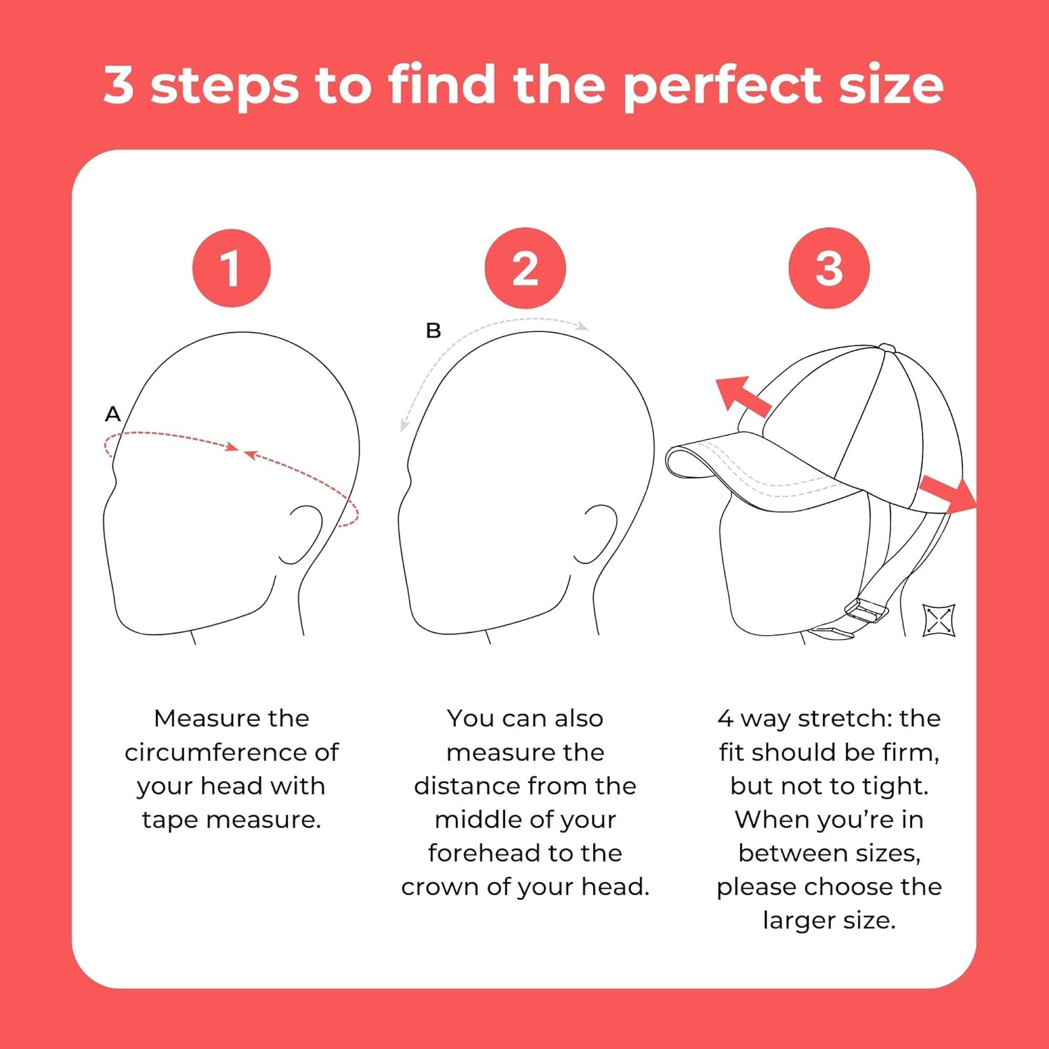 Ribcap Baseball Cap Medical Grade Protective Helmet | Red | Soft Helmet for Epilepsy | Protective Helmet for Seizures | Fashionable and No Stigma image number 2