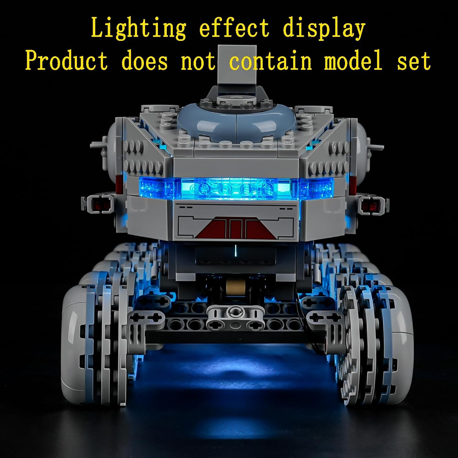 GEAMENT LED Light Kit Compatible with  Republic Juggernaut 75413 Building Blocks Model (Model Set Not Included) image number 3