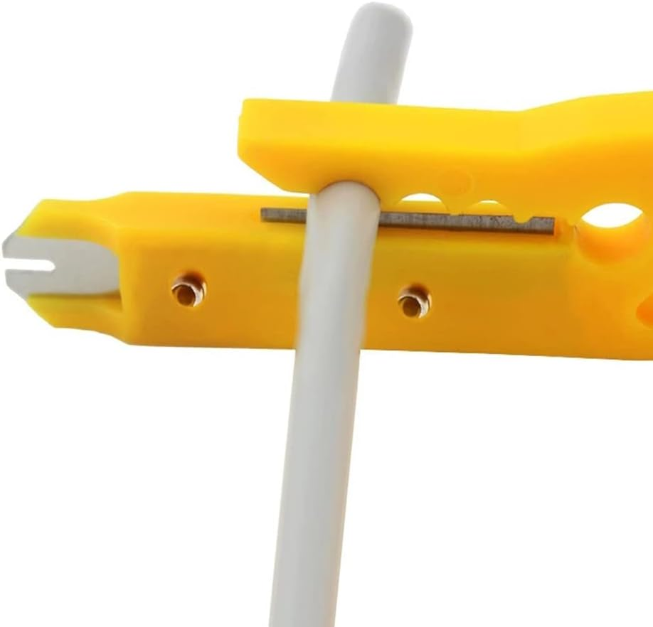 10X Plastic Strip Data Cable Wire Punch down Cutter Stripper Manual Pliers Tool