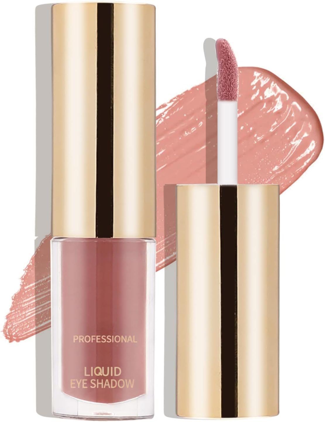 Boobeen Liquid Matte Eyeshadow, Long Lasting Waterproof Liquid Eyeshadow, Velvet Matte Cream Eyeshadow, Neutral Nude Eyeshadow Makeup