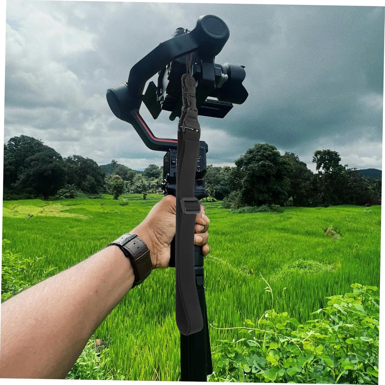 CIYODO 3Pcs Adjustable Nylon Shoulder Straps for Camera, Tablet, Laptop Bags Comfortable Padding, Wide Crossbody Lanyards for Travel, Work, Outdoor Use image number 6