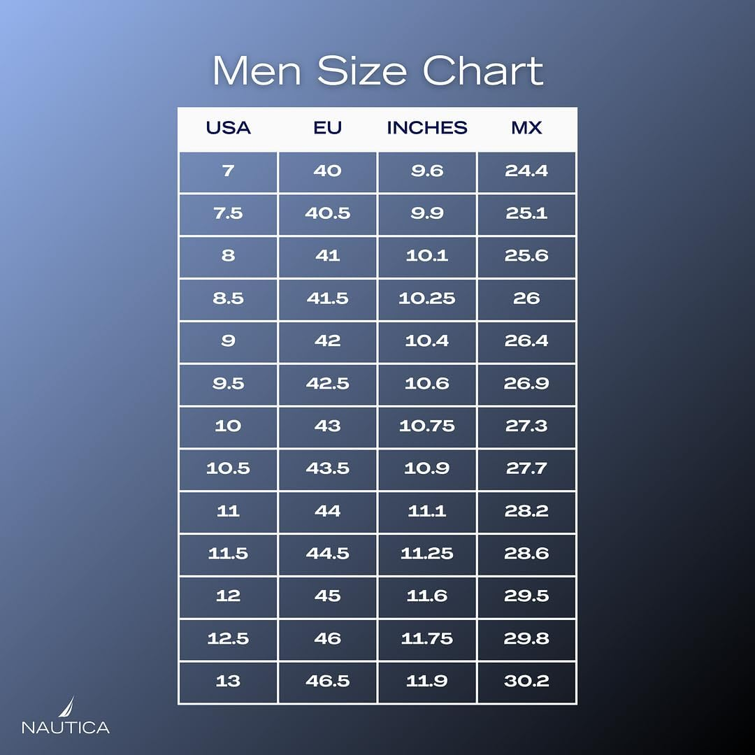 Nautica Men'S Classic Lace-Up Low Top Fashion Sneaker Loafer - Stylish and Comfortable Casual Shoe