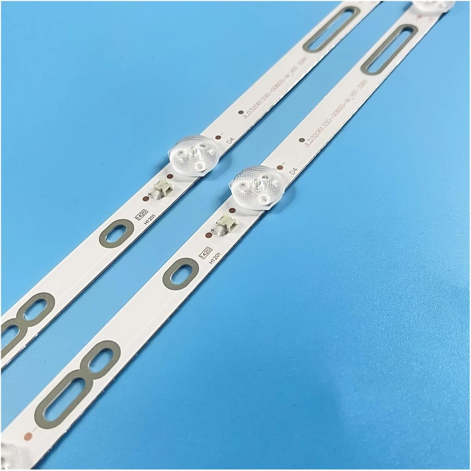 Tv'S LED Backlight Strips for An-Cv LE-32ZTH15 IRBIS 32S80HD405B for DE-XP H32D7100E H32D71100E Band Ruler HL-00320A30-0601S-03 (Color : 4 PCS 2TV)