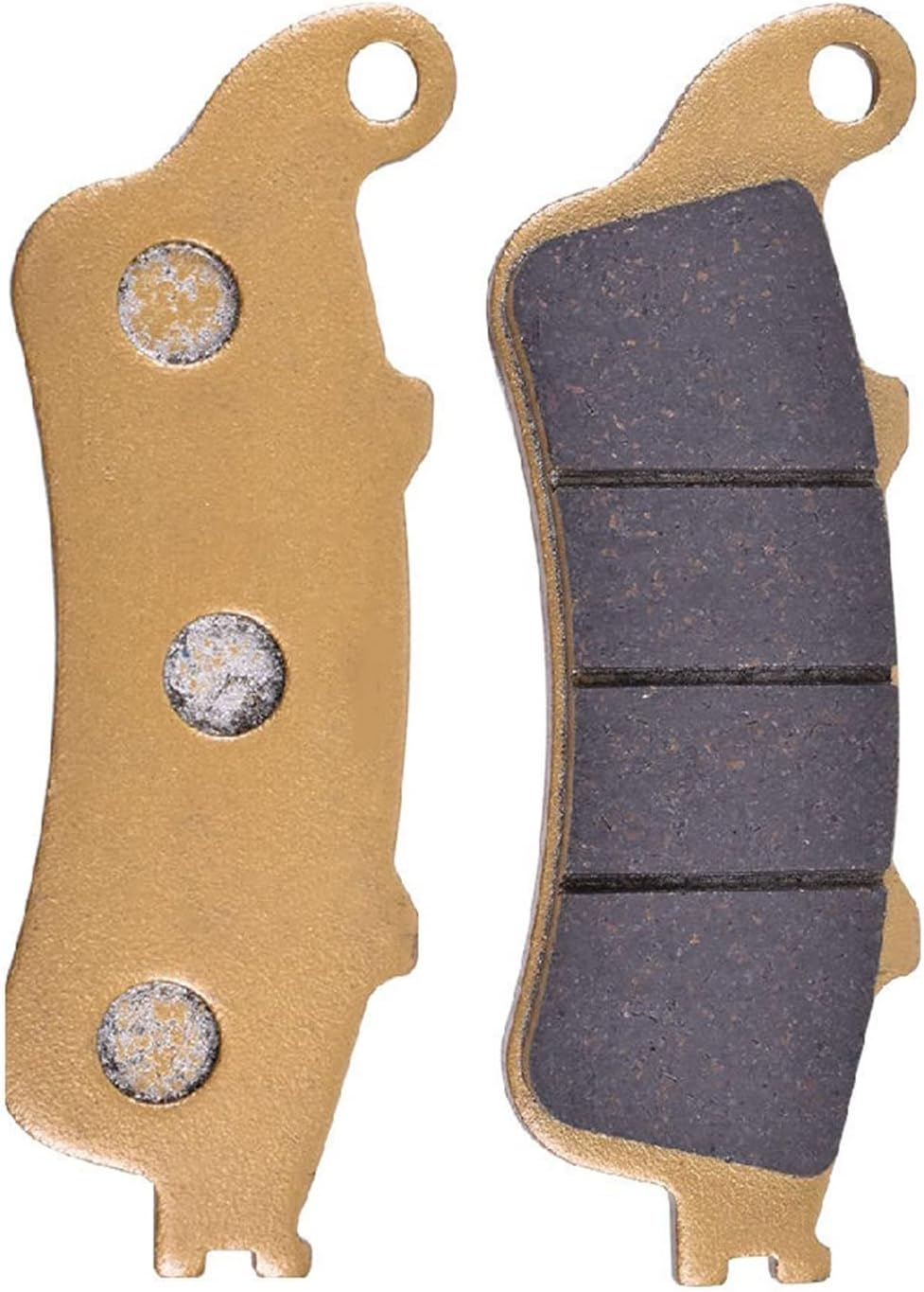 Motor Bike Parts for Honda XL 1000 VX/VY/V1/V2 Varadero- Non ABS Model 1999 2000 2001 2002 Front & Rear Brake Pads Braking (Color : 1 Pair Rear)