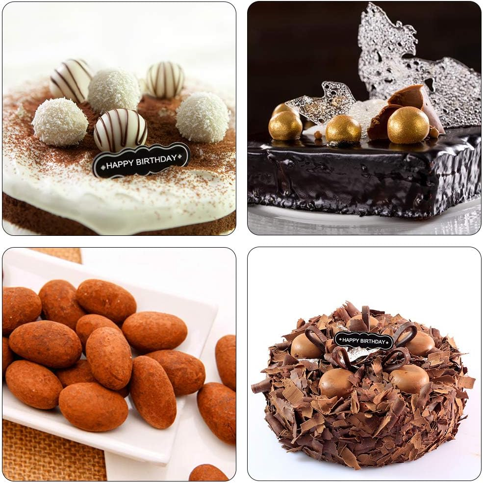 SENHAI 3 Pcs Egg Shape Silicone Molds, 8-Cavity Food-Grade Baking Mold for DIY Cake Decoration,Chocolate, Pastry, Muffin, Bread, Ice Cube, Soap - Pink, Blue, Brown image number 4