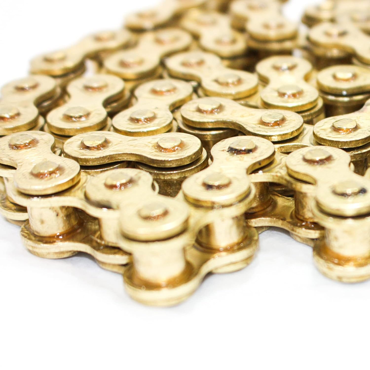 BLYGO GOLD 428 116 Links Drive Chain + Joiner Link 150Cc 250Cc PIT Quad Dirt Bike ATV image number 2