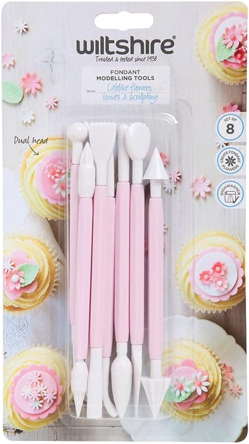 Wiltshire Dual Head Fondant Modelling Tools 8 Piece Set