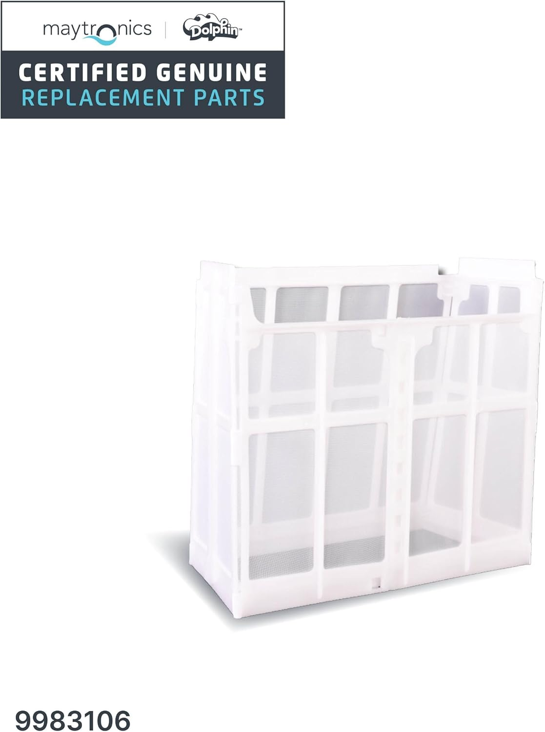 Dolphin Rough Filter Insert for S200, S300I, S400, X30, X40+, X6, M600, M700 Robotic Pool Cleaners Genuine Replacement Part Multi-Layer Filtration for Ultra Efficient Pool Cleaning 9983106