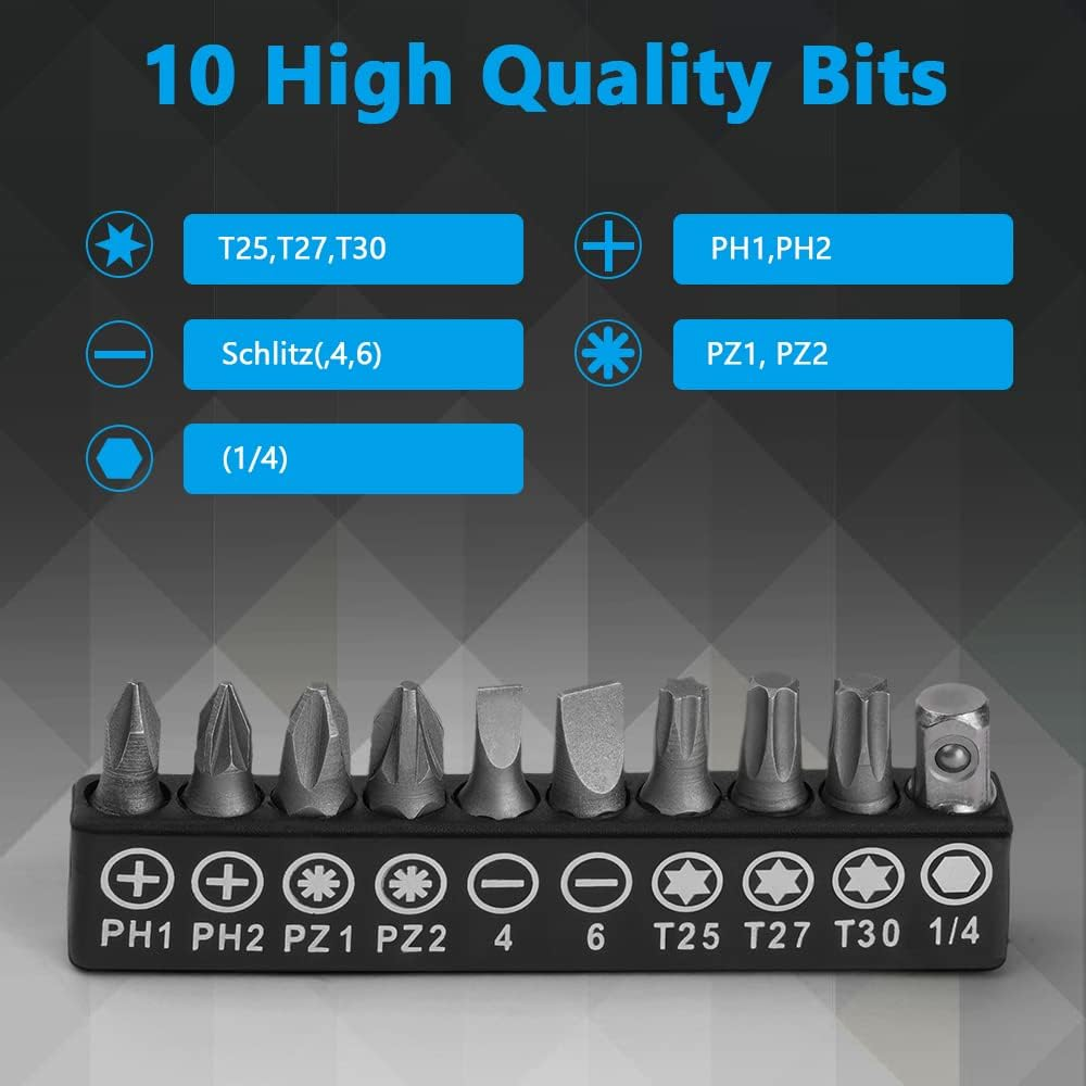 OSDUE Mini Ratchet Wrench,Right Angle Phillips Magnetic Screwdriver for Tight Spaces with 1/4" Drive High Torque Offset Reversible Mini Ratchet Offset Screwdriver for Tight Areas -（Mini Ratchet Set） image number 2