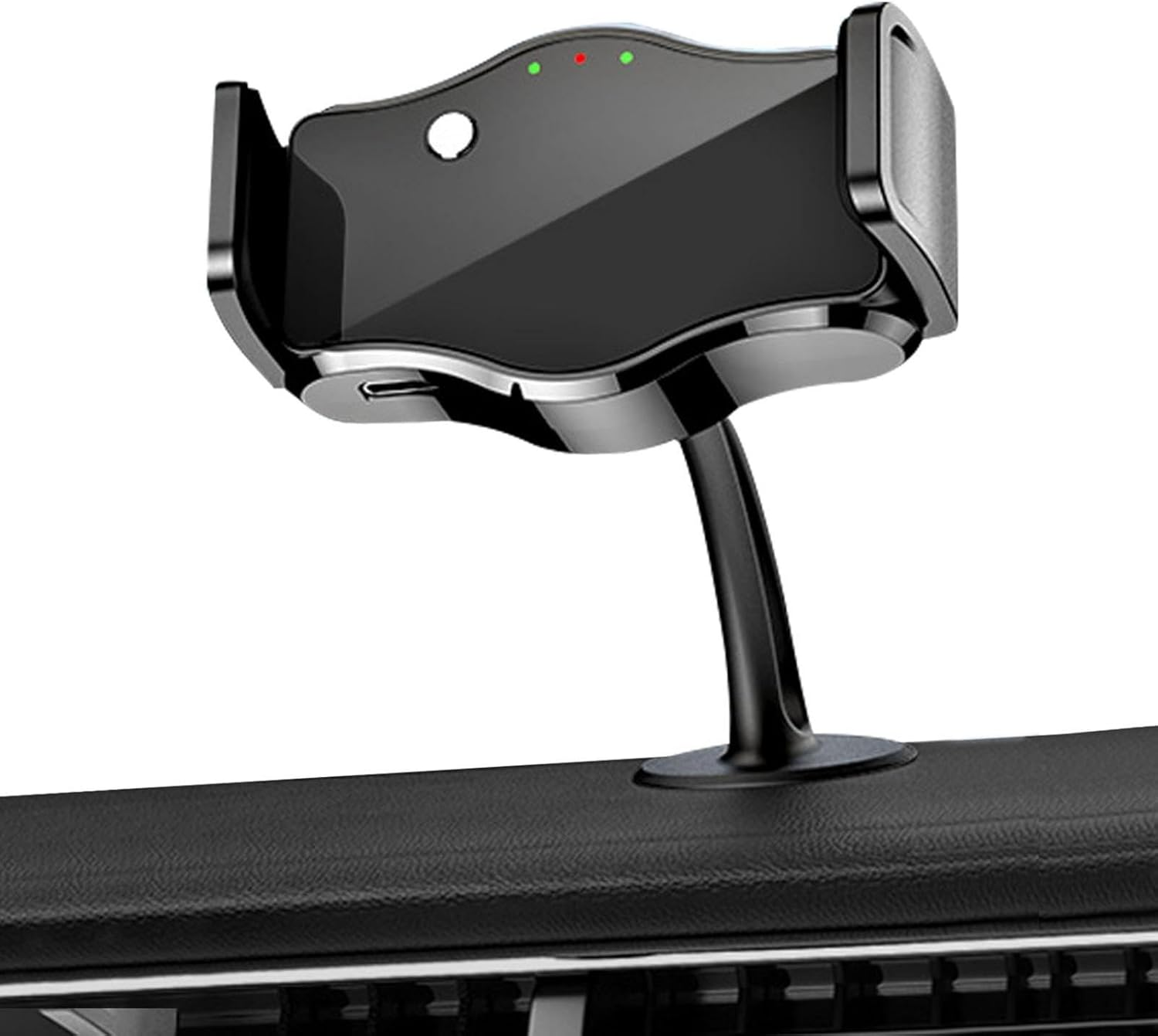 Phone Holder for Car - Car Phone Mount | Dashboard Cell Phone Holder Car, 360&deg; Rotatable Car Phone Holder Mount with Non-Slip Silicone, Compatible with Smartphone image number 2