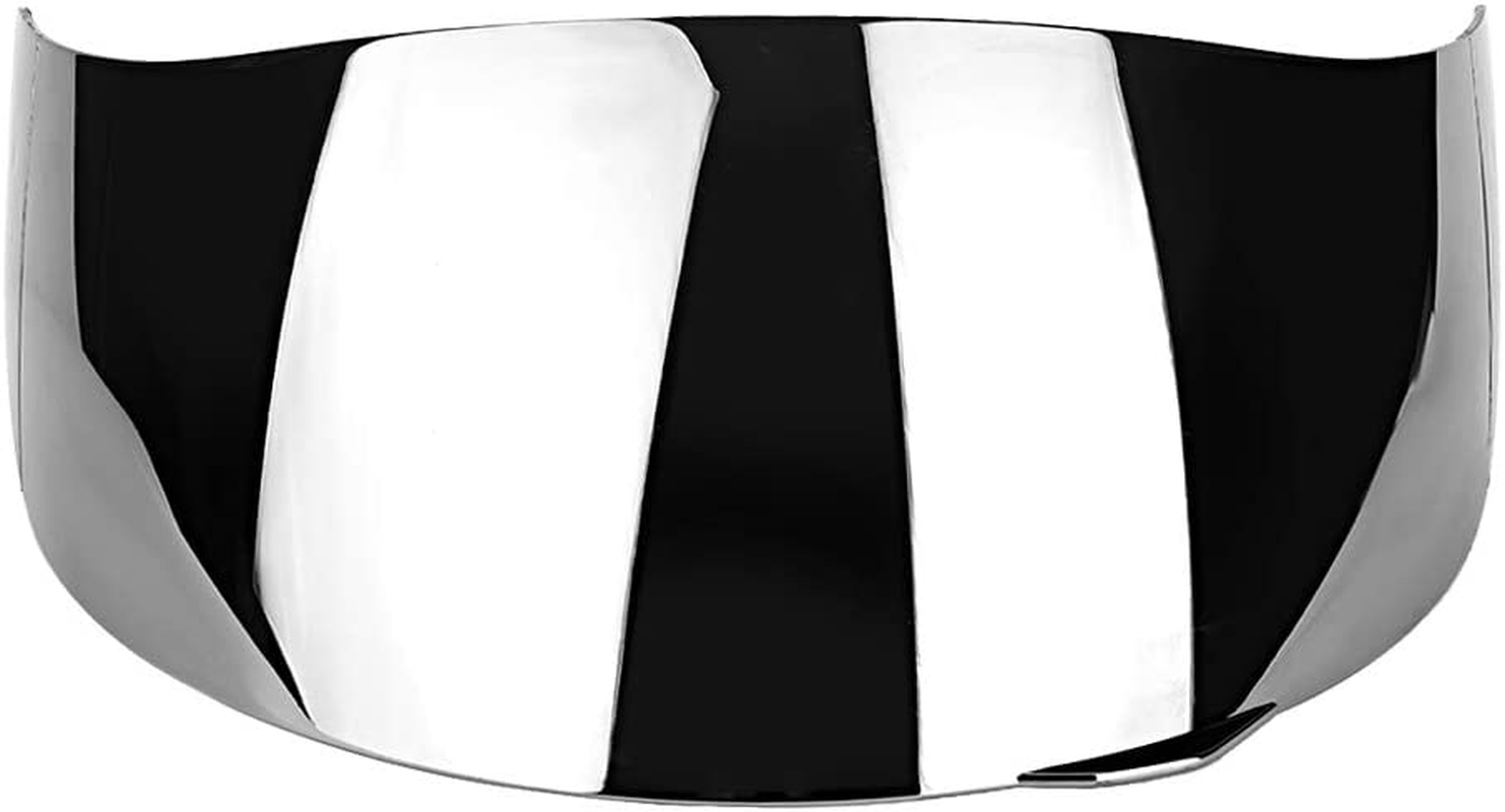 Helmet Lens Shield, Strong Scratch Resistant Full Face Helmet Visor anti Fog for Motorcycles Replacement for AGV K5 K5-S K3 SV K1(Silver) image number 2