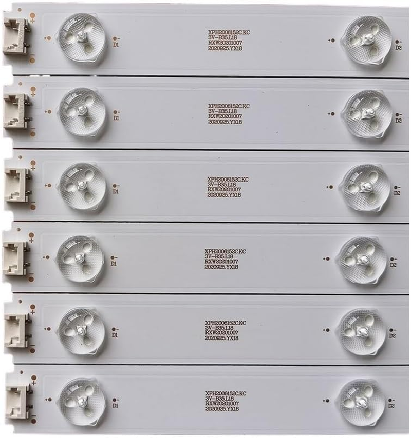 12 PCS 3V LED Strip IC-B-HWCR49D640R 49LENZA6627 49VLE6565BL 49VLE6523BL Fit for Samsung 2015ARC490 LM41-00177A 00176A