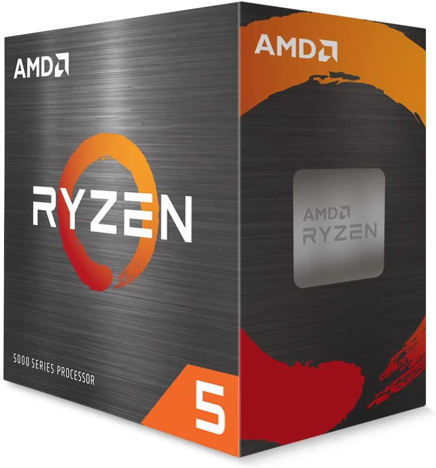 AMD Ryzen 5 5500 Desktop Processor (6-Core/12-Thread, 19 MB Cache, up to 4.2 Ghz Max Boost), Black image number 3