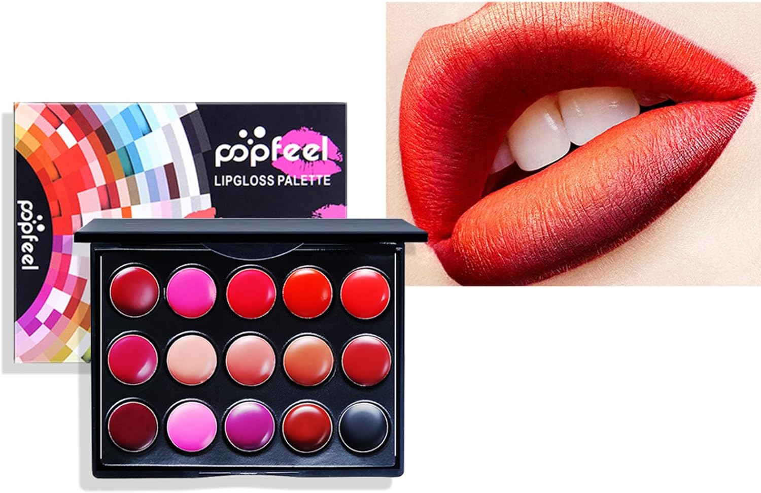 Fantasyday All in One Makeup Kit,Full Starter Cosmetics Set with Eyeshadow Palette, Lipstick Palette, Eyebrow Pencil, Concealer, Mascara,Makeup Brush, Gift Set for Women,Girls & Teens#A01 image number 5