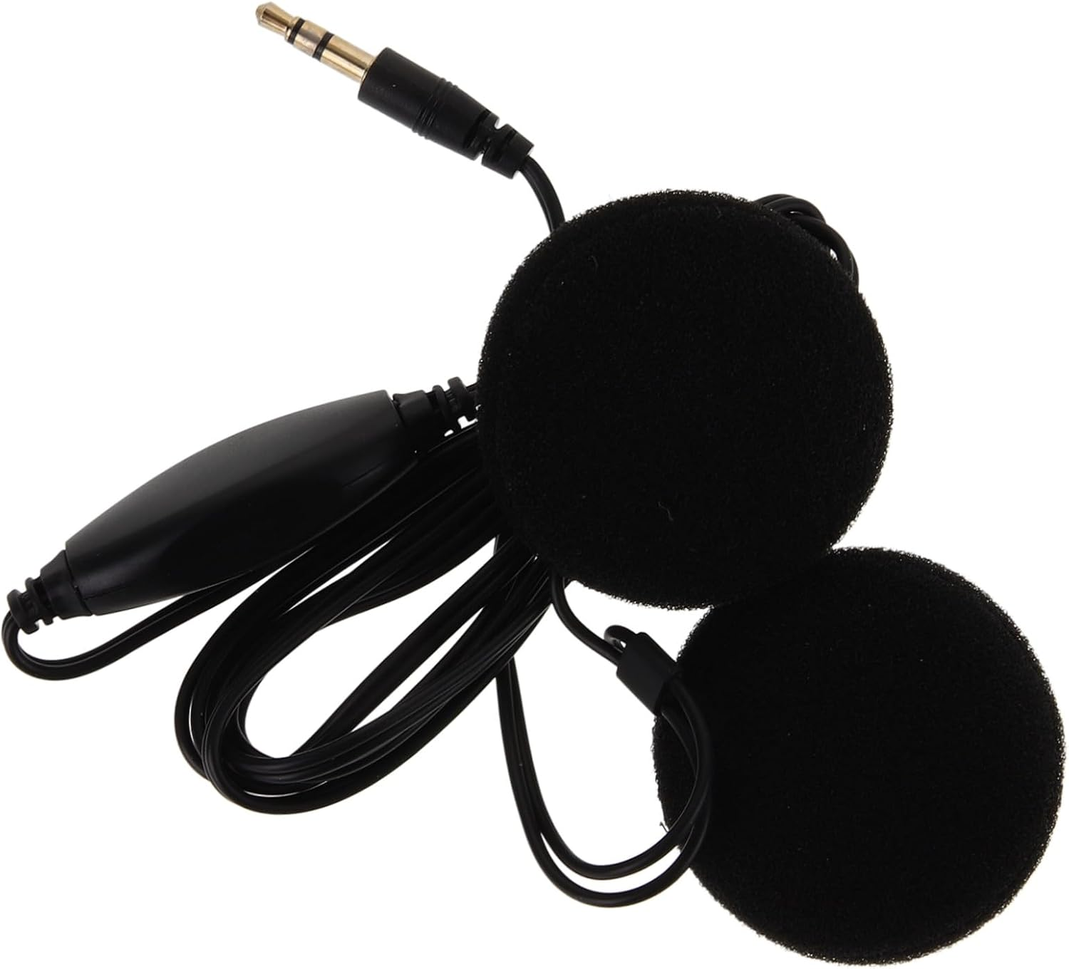 WEKADRIN Motorcycle Helmet Headset with Microphone 3.5Mm Plug Black In-Ear Earphone for Rider Gps Navigation Outdoor Riding Compatible with Motorbike Helmets image number 6