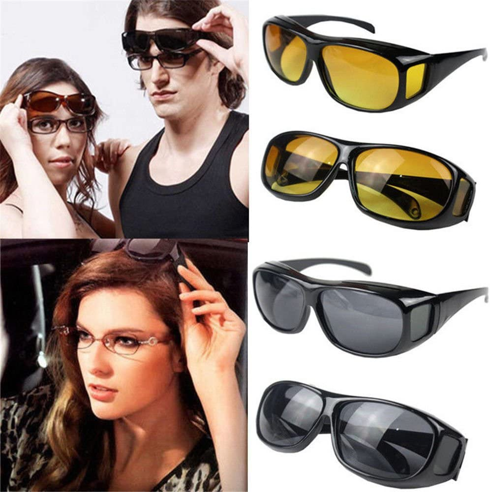 Boolavard Night Sight Night Driving over Glasses UV Wind Protection