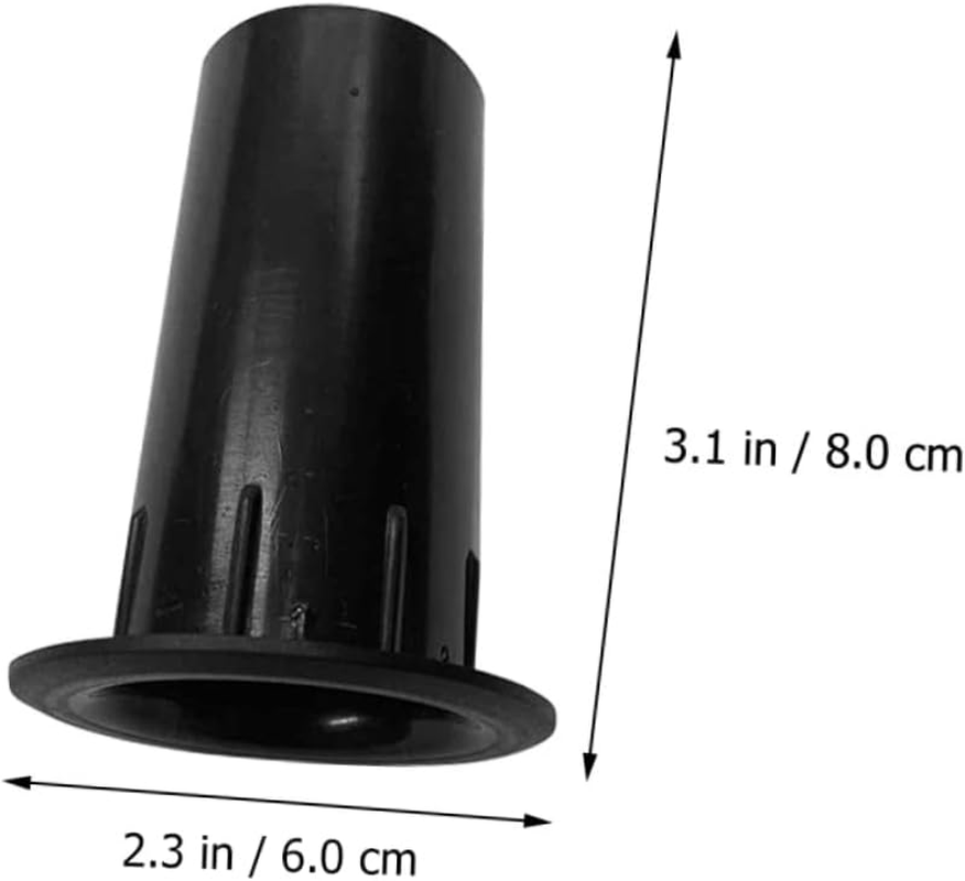 LRXIYODE 20Pcs Plastic Speaker Air Outlet Port Tube Replacement for Woofer Box Bass Reflex Tube Subwoofer Speaker Hole Accessories for Audio Systems