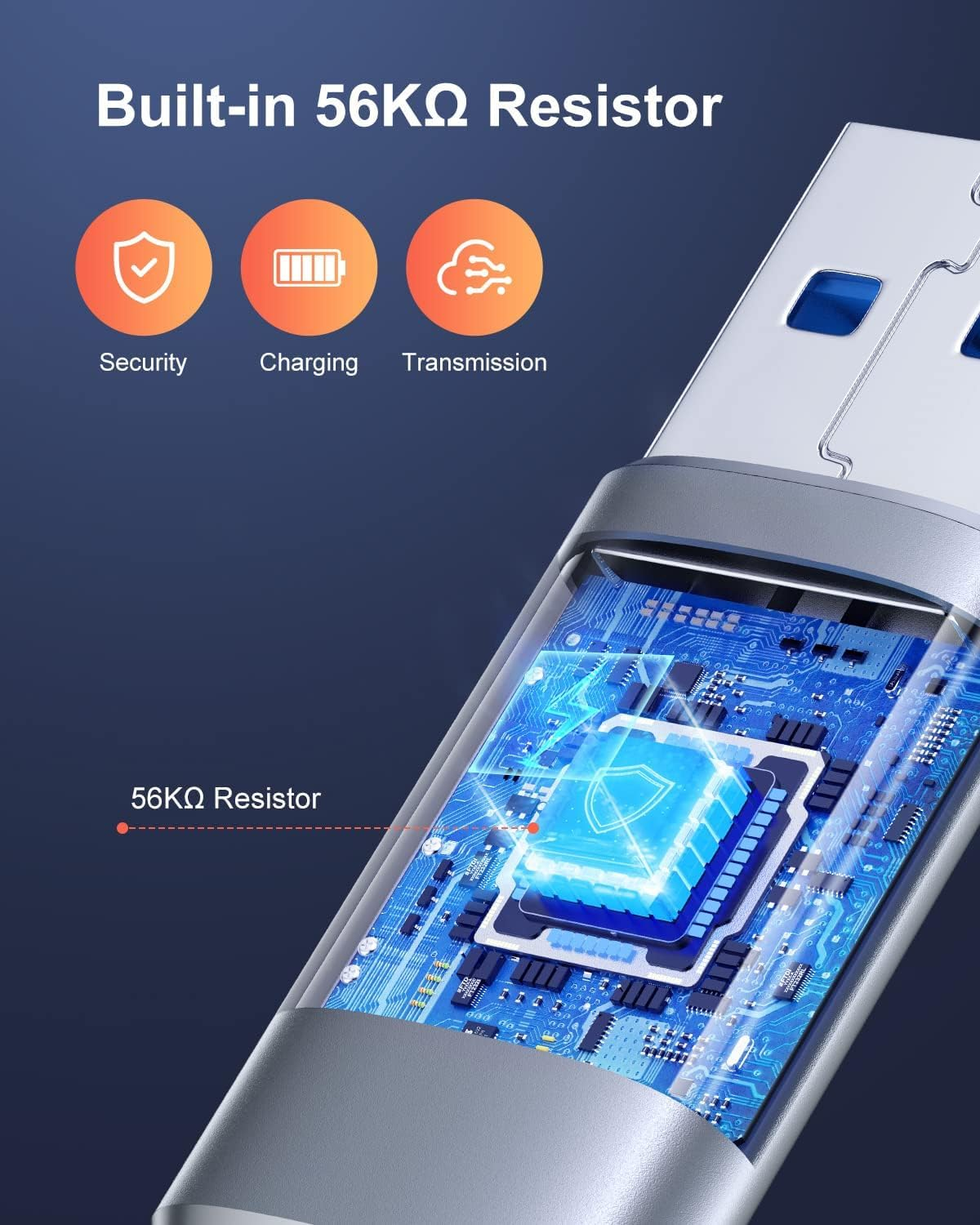 [10Gbps] USB C Female to Male Adapter, USB 3.1 a to C Adapter Superspeed Data Sync Compatible with Iphone 16 15 plus Pro Max,Type-C Earphone, Laptop, Charger, Quest Link-2 Pack image number 3