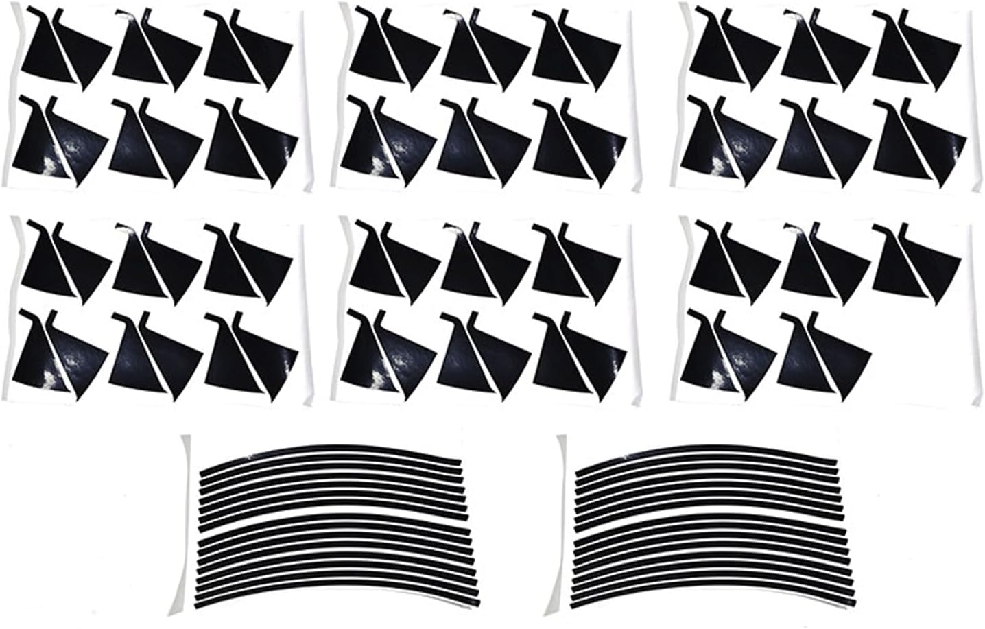 BYD Shark 6 Accessories Wheel Decals (4Pcs) Ultralightweight Sporty Rim Stickers, Easy to Clean & Scratch Resistant image number 6