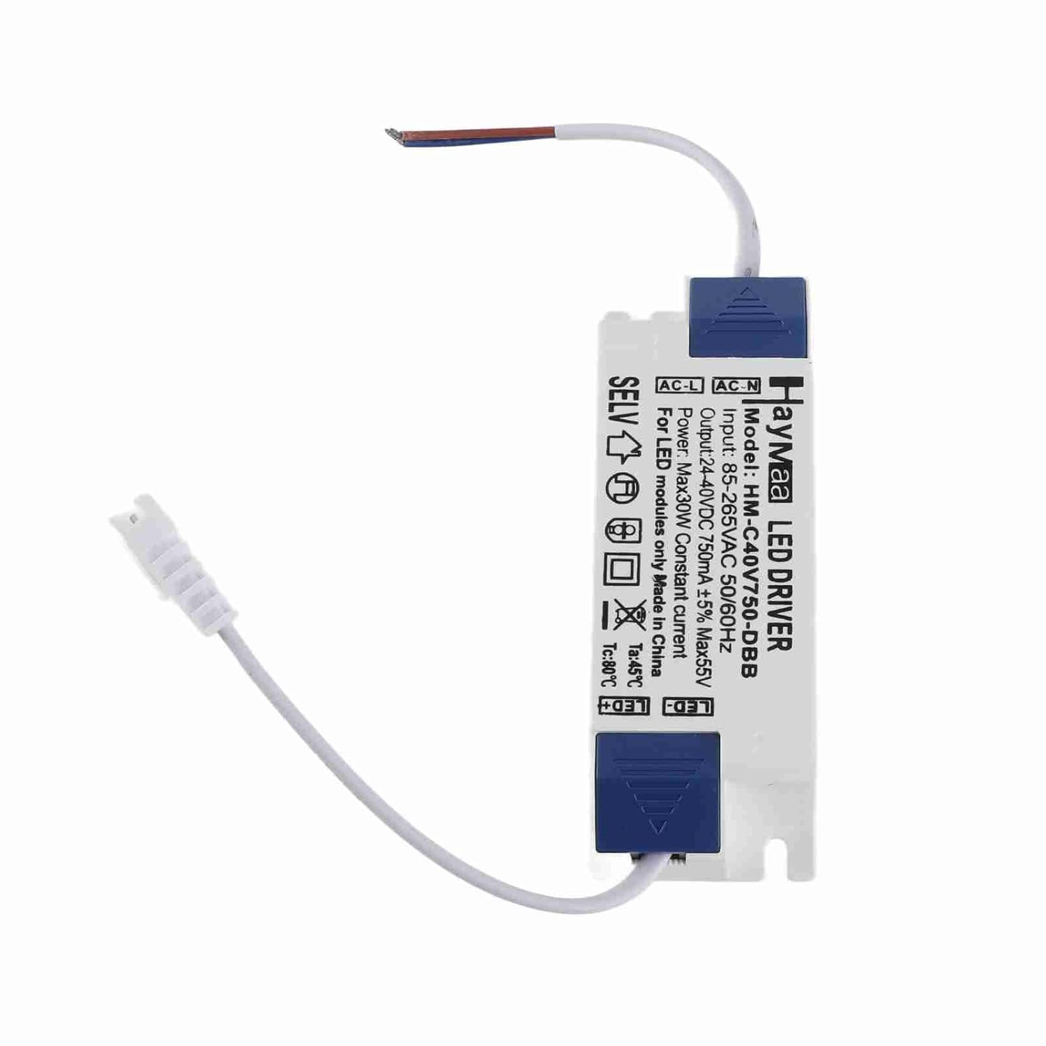 Aumotop LED Driver High Power 30W Output Constant Current Transformer Lighting Accessory AC85-265V DC24-40V image number 6