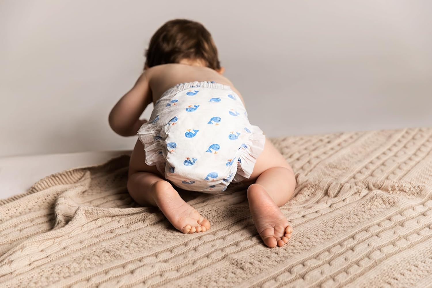 Tooshies Eco Nappies Size 3 Crawler 6-11Kg, 88 Count + Tooshies Aloe Vera & Chamomile Eco Wipes, Pack of 1120 (16X70 Packs) + Tooshies Biodegradable Nappy Bags 40Pk, Green image number 3