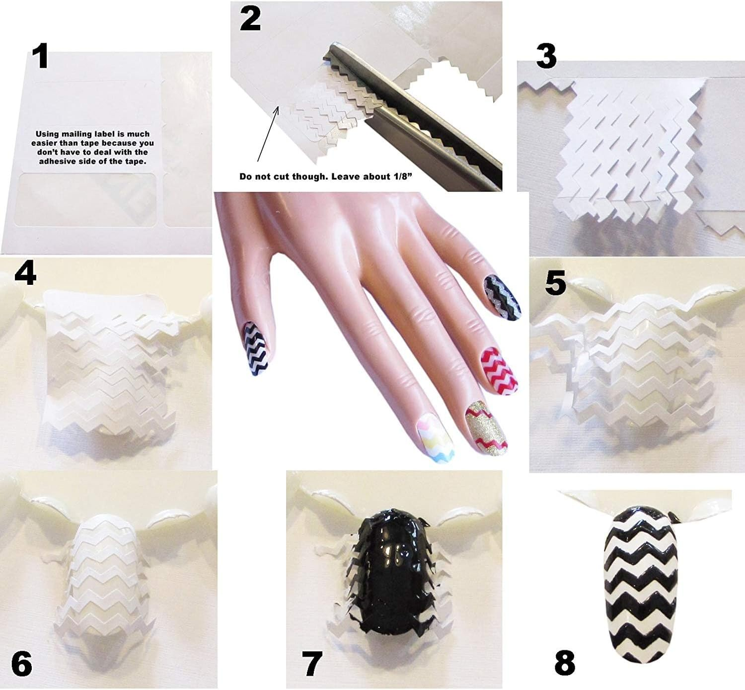 Serrated Scalloped Edge Pinking Shears, Multifunction Stainless Steel Shears Tailor Scissors, Professional Zig-Zag Cut Scissors, Sewing Craft Paper Clothing Fabric Cut for Home (Scalloped, 5Mm) image number 3