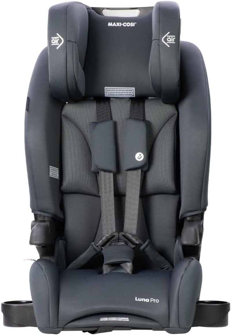 Maxi Cosi Luna Pro Forward-Facing Harnessed Booster Car Seat -Stone- Safe & Comfortable for Ages 6 Months to 8 Years image number 3