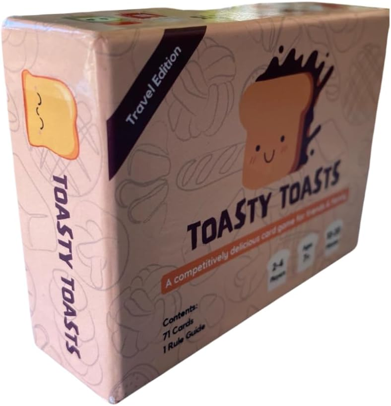 Toasty Toasts Travel Edition Card Game) image number 5