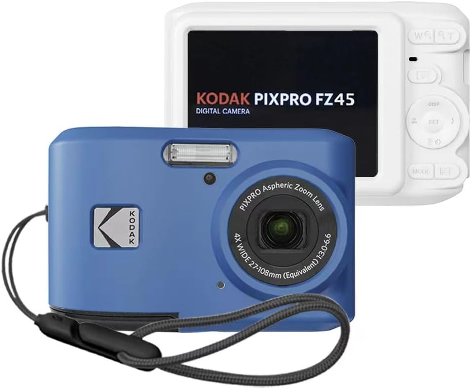 Tedubax Case for Kodak PIXPRO FZ45 Case, Soft Silicone Case for Kodak PIXPRO FZ45 - Anti-Scratch Slim Fit Lightweight Protective Case - Pink