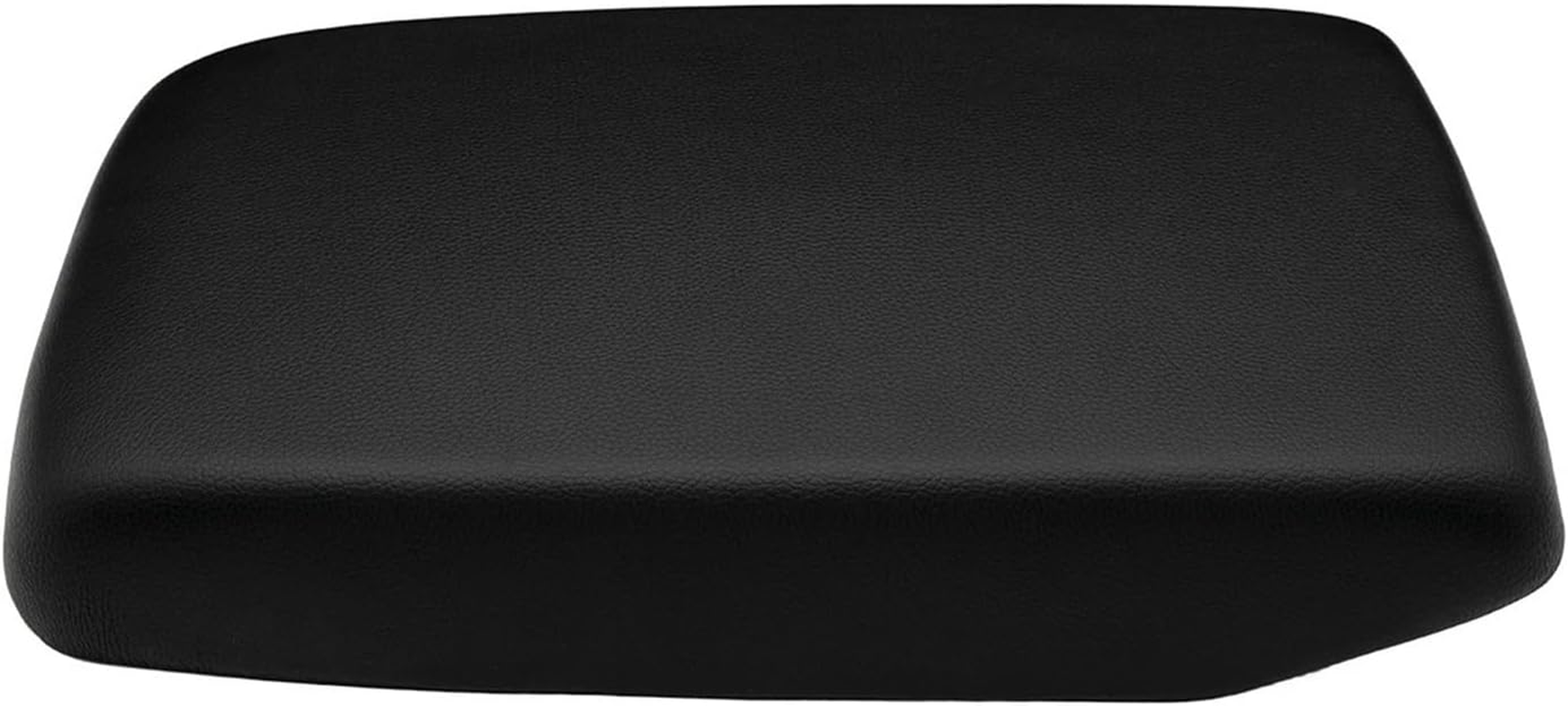 Motenna Pu Leather Black Centre Console Fit for Toyota, Highlander Kluger 2007-2013 Armrest Lid Latch Cover Replacement Part Armrest Latch Lid Center Console Cover Cap